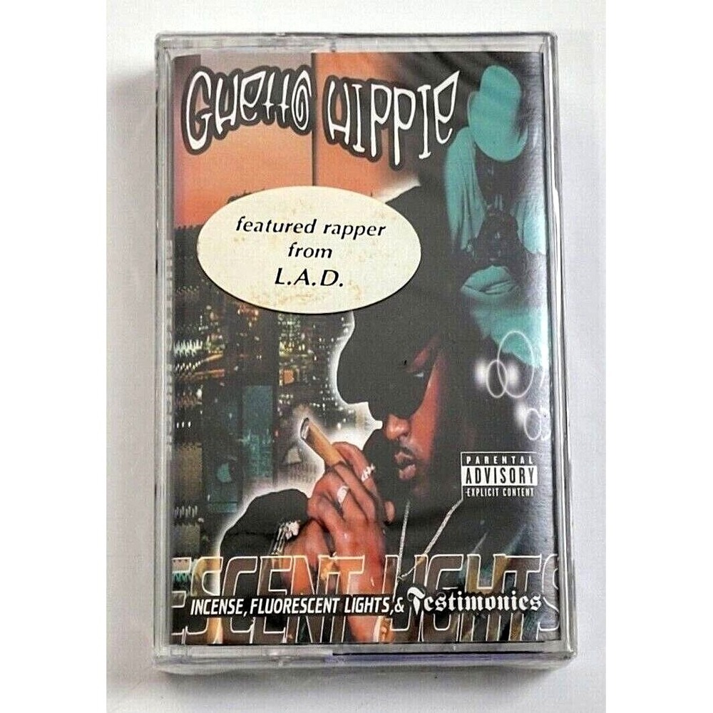 GHETTO HIPPIE - INCENSE, FLUORESCENT & TESTIMONIES (1996) - HIP HOP - SEALED!